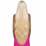 Vanessa Honey Brazilian Human Hair Blend Lace Front Wig - TDHB MINAJY 45