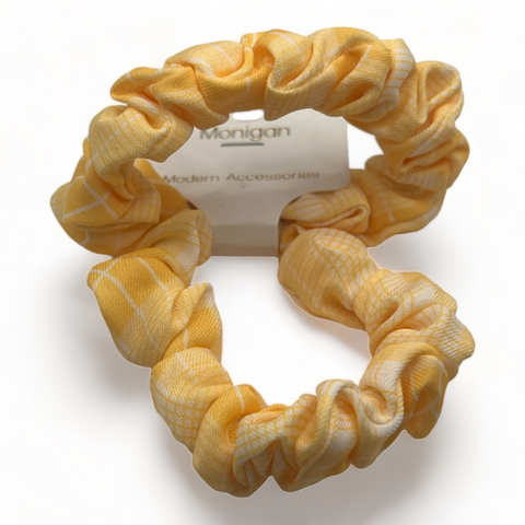 Mustard Yellow Hair Scrunchy Elastic Hair Bands   for Women or Girls Hairs