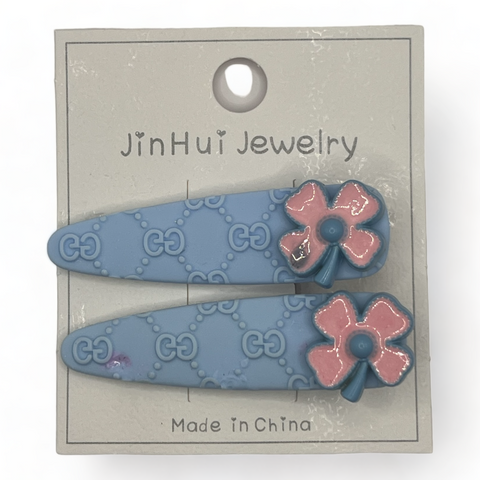 JinHui Flower Plastic Hair Grip For Every Day Use