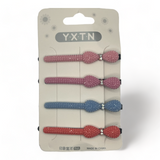 YXTN 4 IN 1 Pack Multi Color Hair Grips