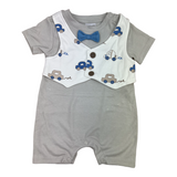 Half Romper For Boys Cotton Trudonis