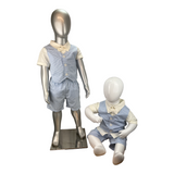 Boys Two Pcs Shirt Gallas & Woven Shorts Trudonis