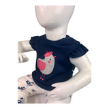 Short Sleeve Top Duckling & Legging Trudonis