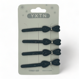 YXTN 4 IN 1 Pack Multi Color Hair Grips